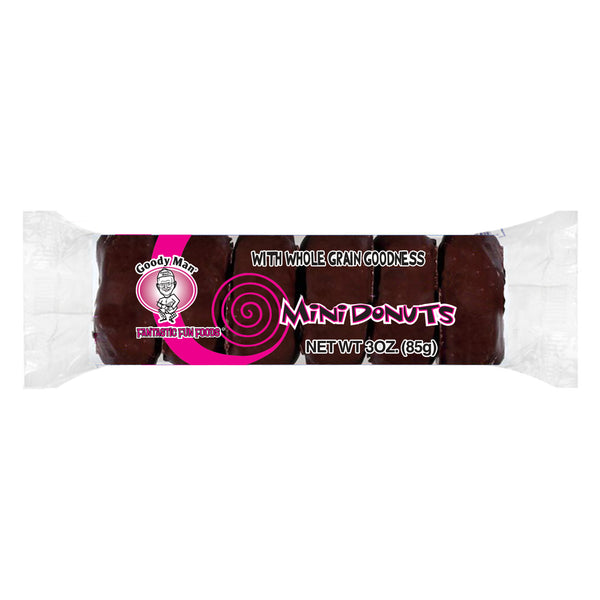 Goodyman® 6pk Mini Donuts Chocolate Covered  72 count